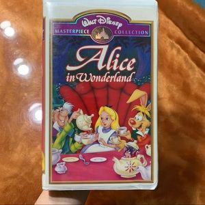 Vintage VHS Alice in Wonderland Masterpiece Collection
